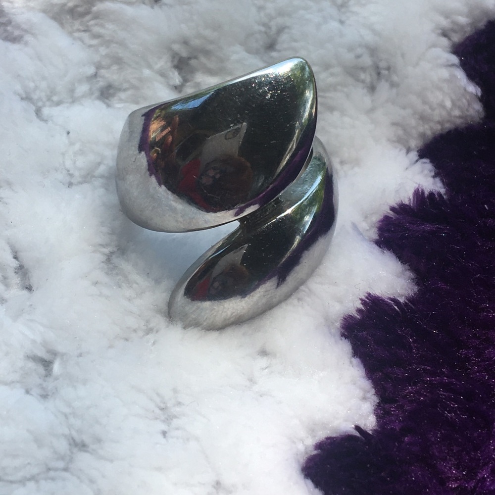 Stainless Steel Faux Wrapped Ring